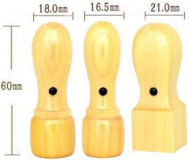 会社設立印鑑3本セット(天丸) 薩摩本柘